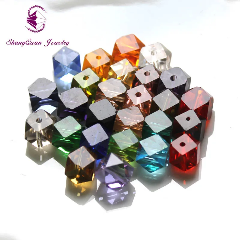 Оптовая Продажа Квадратные бусины кубические для изготовления ювелирных