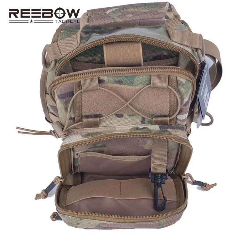 Eebow тактический Открытый военный камуфляж слинг пакет 1000D Cordura Городской Спортивный нагрудный мешок SWAT ОХОТА Molle сумка-мессенджер
