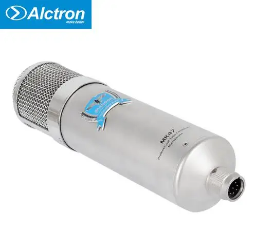 Alctron MK47 Профессиональный Tube конденсаторный микрофон Studio 35 мм большой золотой