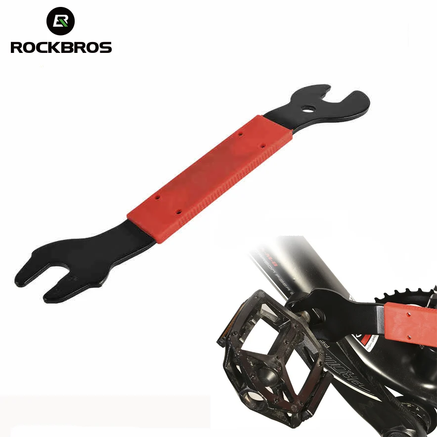 ROCKBROS велосипедные педали гаечный ключ противоскользящий ремонтный инструмент