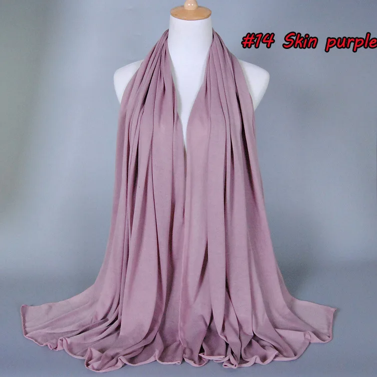 H1042 Высококачественный простой хлопковый шарф большого размера быстрая доставка