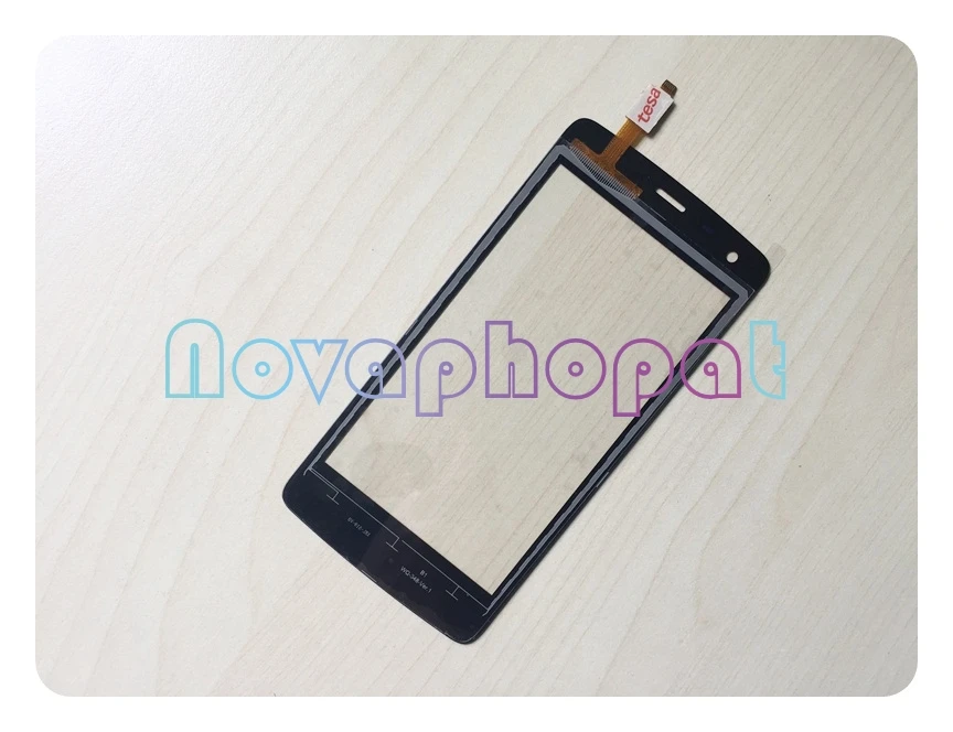 Novaphopat Черный сенсорный экран для Tele2 Midi V1.1 1,1 версии сенсорный экран стекло дигитайзер сенсорный экран тачпад Замена