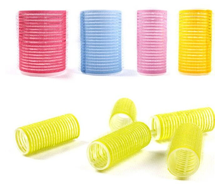 12 большой губки липучки цепляются волосы моделирующие бигуди делая инструмент