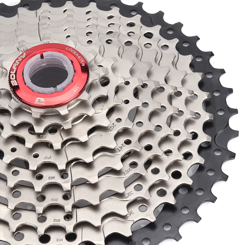Кассета BOLANY MTB 9 скоростей 11 42 t детали для горного велосипеда кассета совместимая