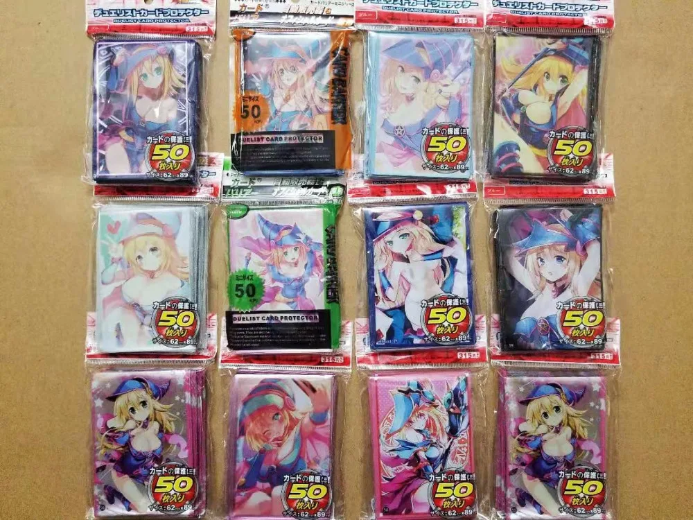 10 упаковок/набор (500 шт.) Yu-Gi-Oh! Косплей Yugioh темная волшебная девушка аниме