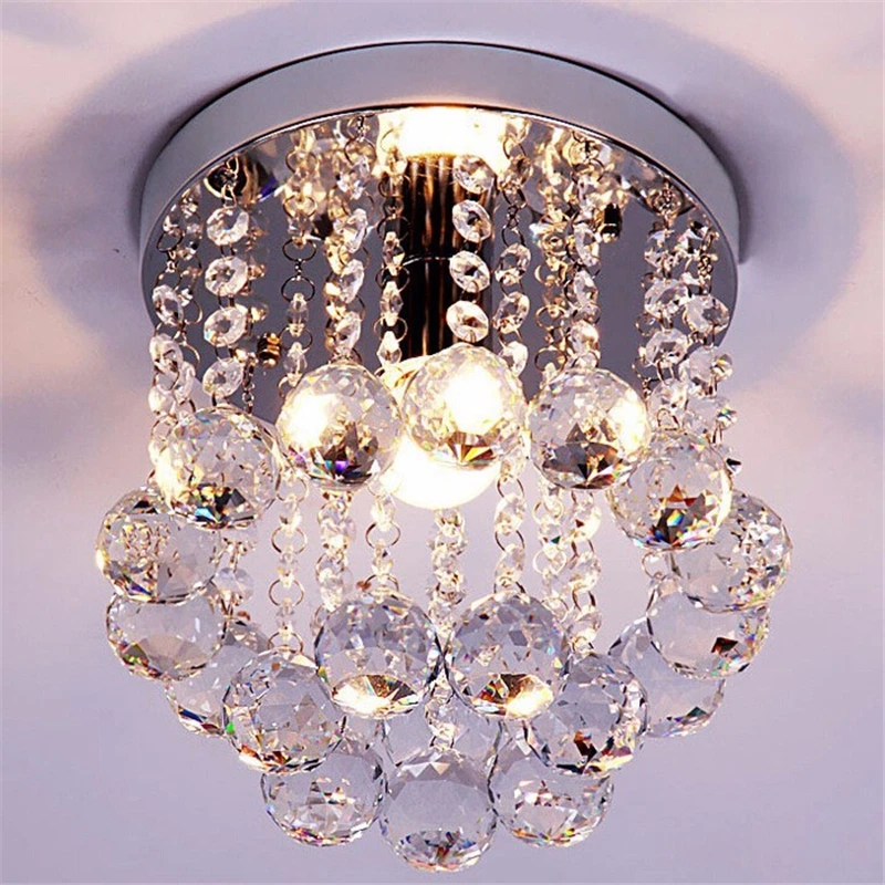 

LukLoy Crystal Modern LED Ceiling Lamps Luminaria Luxury Ceiling lights for Living Room Foyer Home Decoration Lighting Fixtures