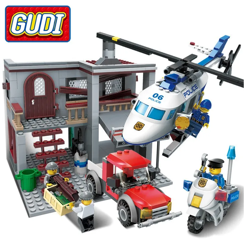 GUDI модели Здание игрушка Совместимость с LEGO Лего Legos Конструктор G9318 465 блок Блоки