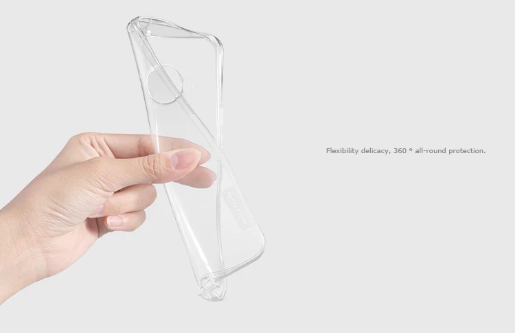 Nillkin ультра тонкий прозрачный природа тпу case для htc one me/один ME9/Один M9EW/ME dual sim S