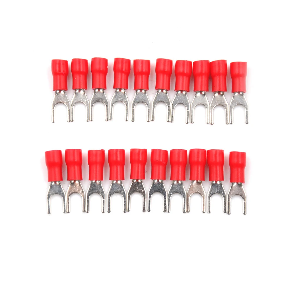 Новый SV1.25 (2) 3 4 5 20 шт изолированный u обжимной провод Кабельный соединитель