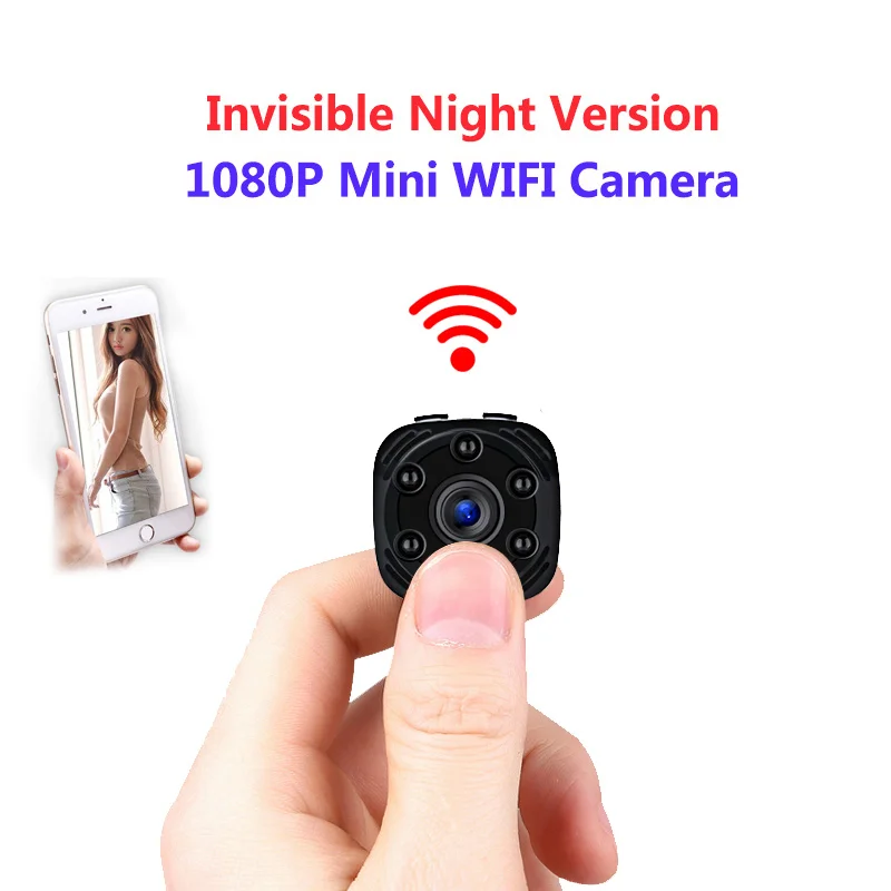 Невидимый ночного версии 1080 P Wi Fi мини Камера Беспроводной для движения Detectiom