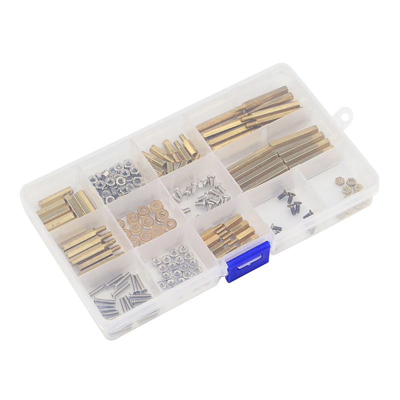 Набор винтов Raspberry Pi 210 шт./лот медные нейлоновые гайки для Arduino 3 Model B + Plus Robot