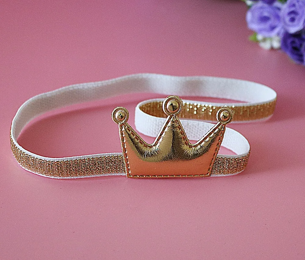 1 шт. золотистая/Серебристая блестящая корона со звездами Детские аксессуары для