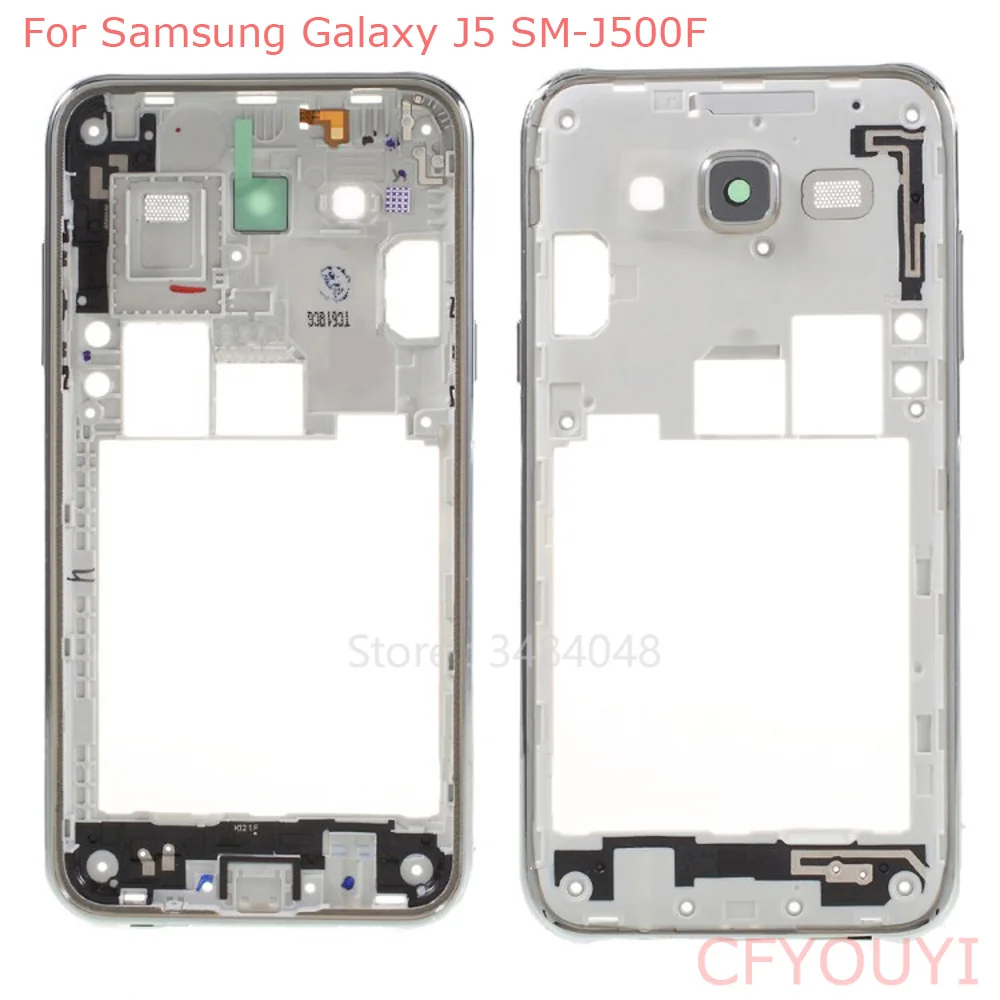 Высокое качество для Samsung Galaxy J5 J500F J500 средний корпус с ободком средняя рамка
