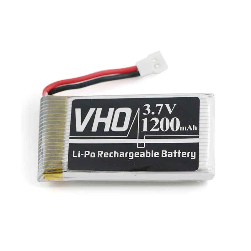 VHO 2 шт. 3 7 V 1200 mAh литий-полимерный Батарея Syma X5SW X5SC X5S X5SC-1 M18 H5P Квадрокоптер с