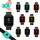 Силиконовый чехол для часов Xiaomi Huami Amazfit Bip BIT PACE Lite Youth, цветной сменный полноразмерный защитный чехол для amazfit bip