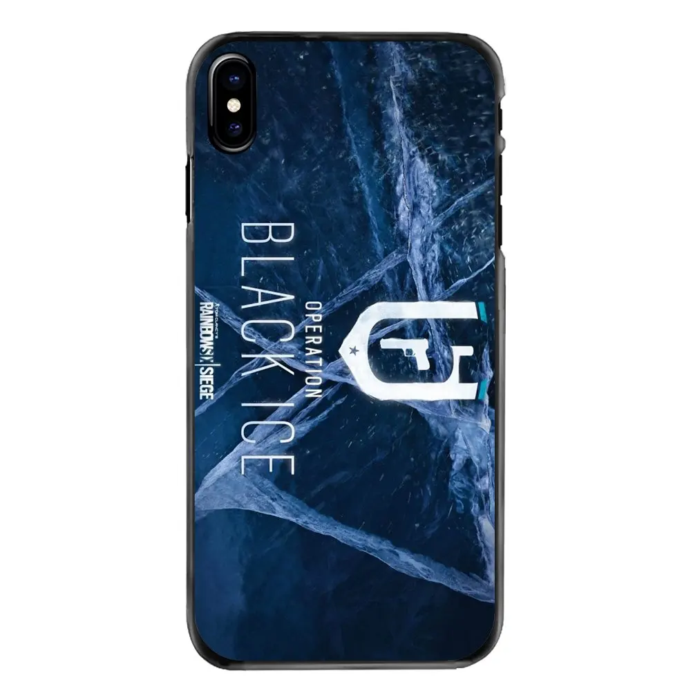 Чехол для телефона Rainbow Six Siege Operation Black Ice с логотипом Samsung Galaxy Note 2 3 4 5 S2 S3 S4 S5 MINI S6 S7