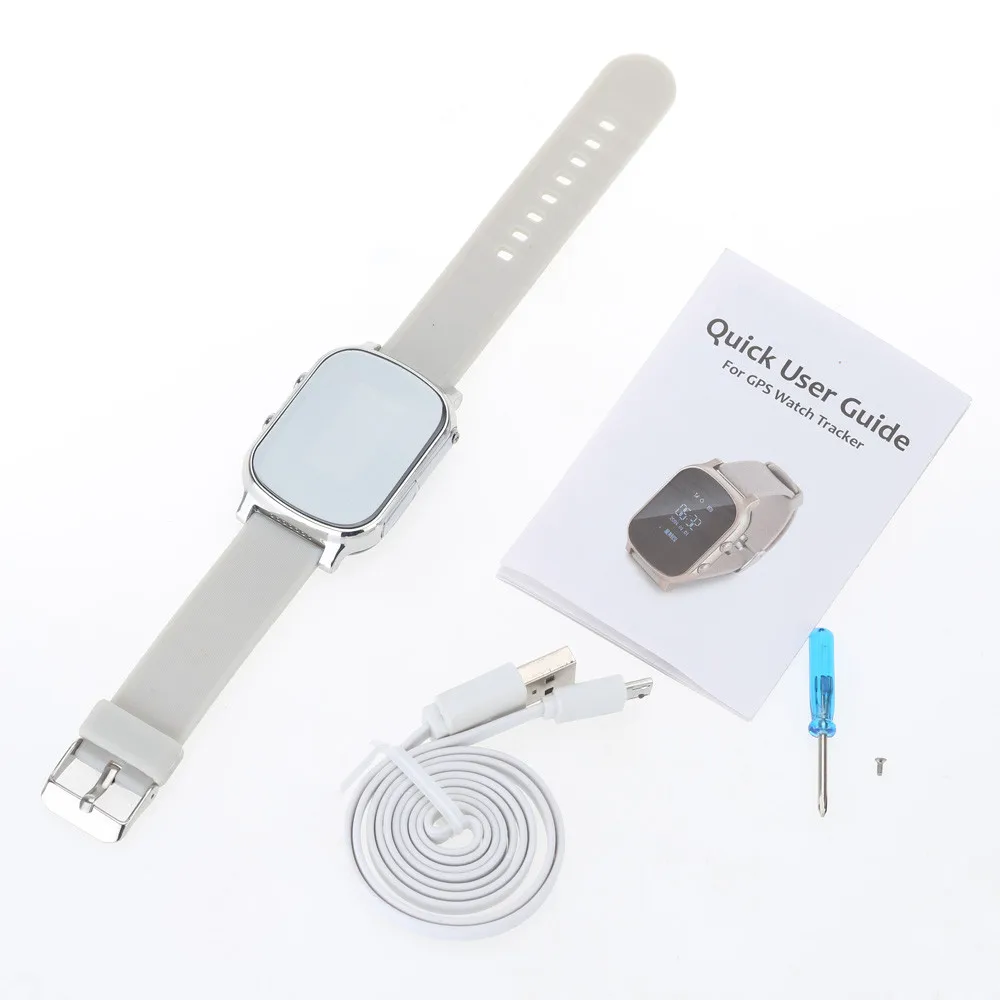 Хит продаж! Детские Смарт часы T58 с GPS Wi Fi SOS LBS Finder экстренный звонок sim карта для