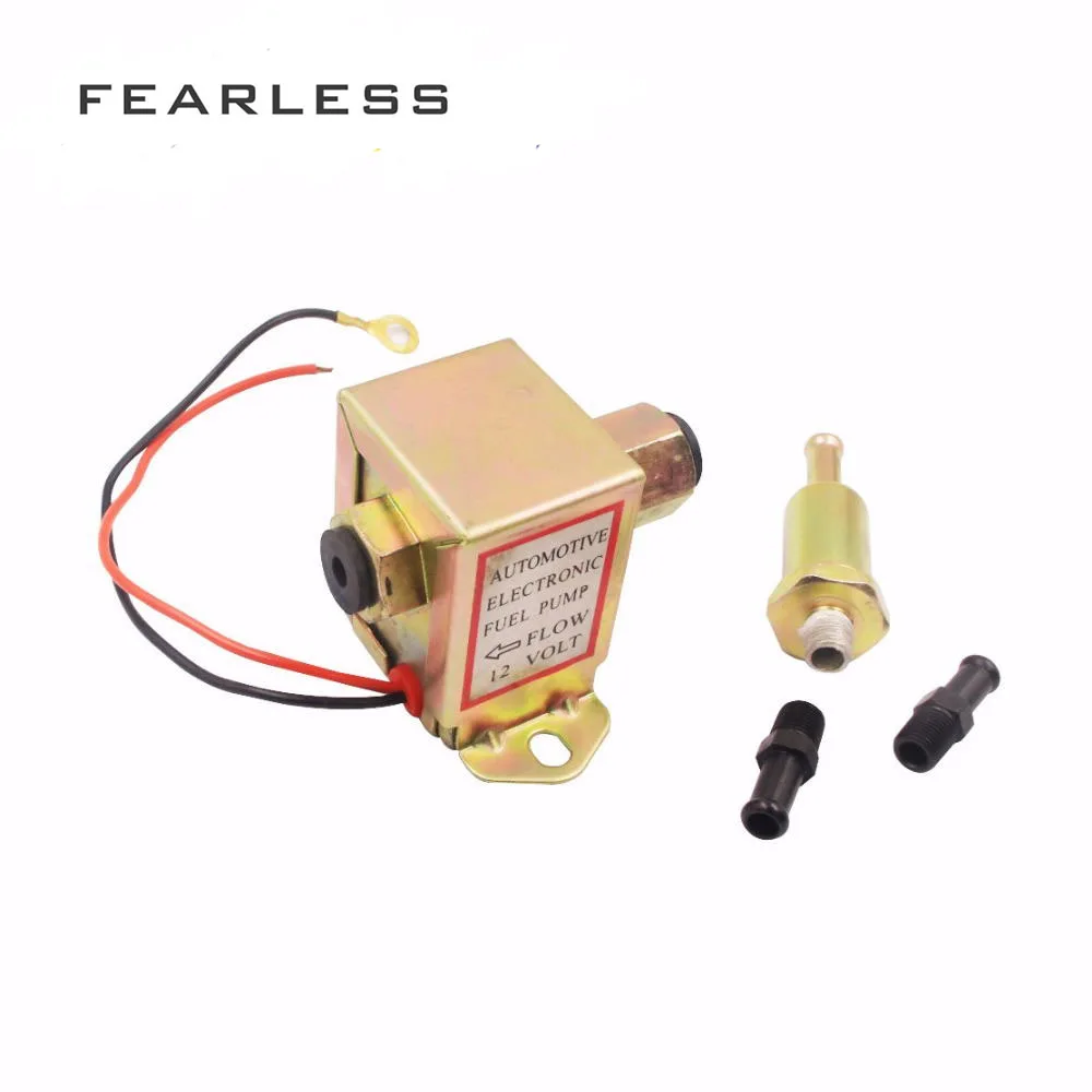 12В бензиновый дизельный Электрический топливный насос для Ford carbutor Facet Red Top Square 40104