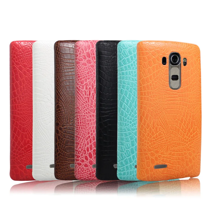 Крокодил Жесткий чехол для LG G3 крокодил случаи Стенд задняя крышка Роскошные