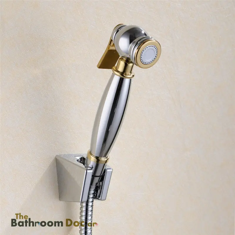 Новый латунный Ручной Биде распылитель Душ Shattaf с набором шлангов 1 5 м 02 083|shower