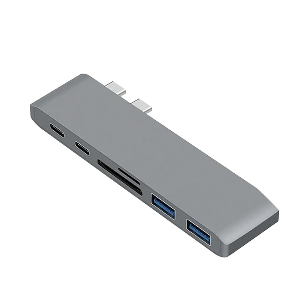 Два порта USB HUB-C типа на 4 K HDMI адаптер док-станция 3 двойной 1 концентратор данных