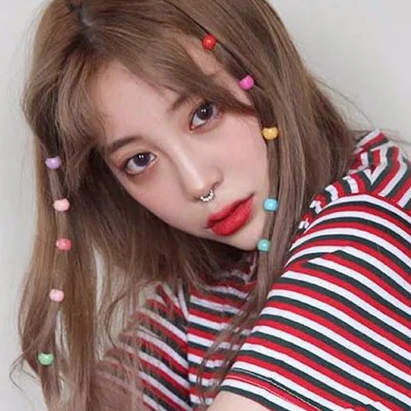 Qingwen новые модные женские заколки для волос в стиле Hyuna ярких цветов маленькие
