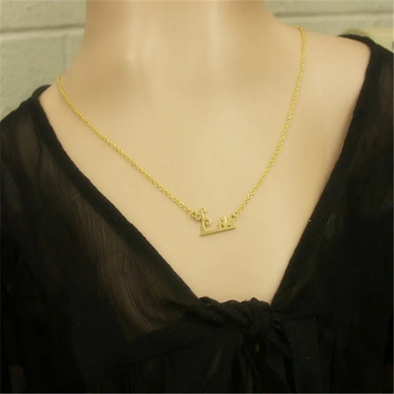 Модное металлическое ожерелье и подвески со слоном в виде милых животных из