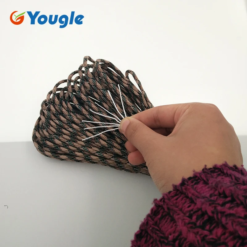YOUGLE 100 футов 550 парашютный шнур 7 нитей веревка палатка ветряная близкая линия