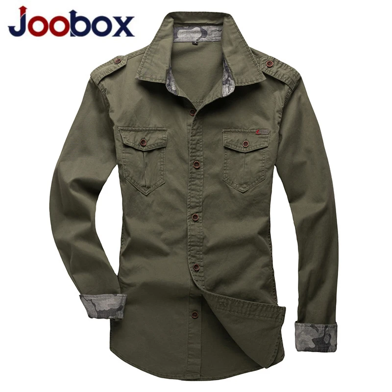 JOOBOX повседневная мужская футболка с пилотом длинным рукавом в стиле пэчворк