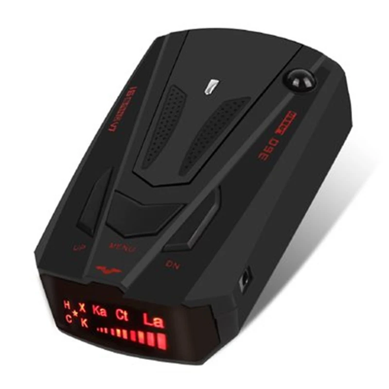 Автомобильный радар детектор V7 английский русский Gps голосовая сигнализация