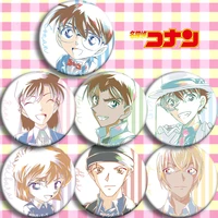 japan anime detective conan amuro cosplay bedge cartoon collection backpacks badges bags button brooch pins gift