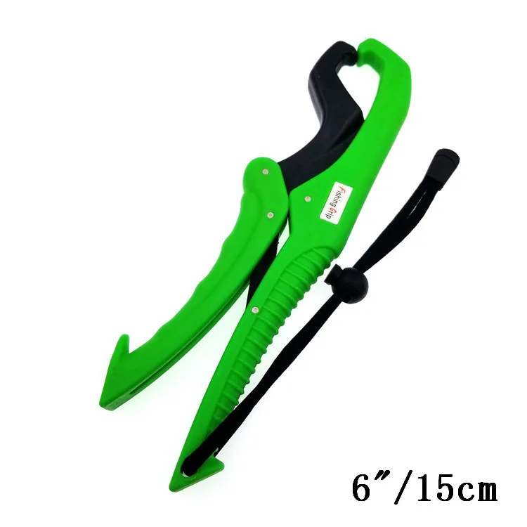 Green 15cm Захват для губы рыбы " 9" сцепление форели из АБС-пластика рыболовные плоскогубцы Шестерни плавающий контроллер рыбы снасти Пластик 6 цветов - Цвет: Green 15cm