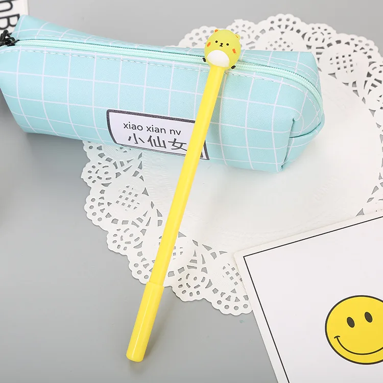 Najtaniej 40 Sztuk Cartoon Cubs Neutralne Kreatywne Artykuły Piśmienne Długopis śliczny Uczeń Z Czarna Igłą Biuro Na Bazie Wody Długopis Signature Kawaii Szkoła