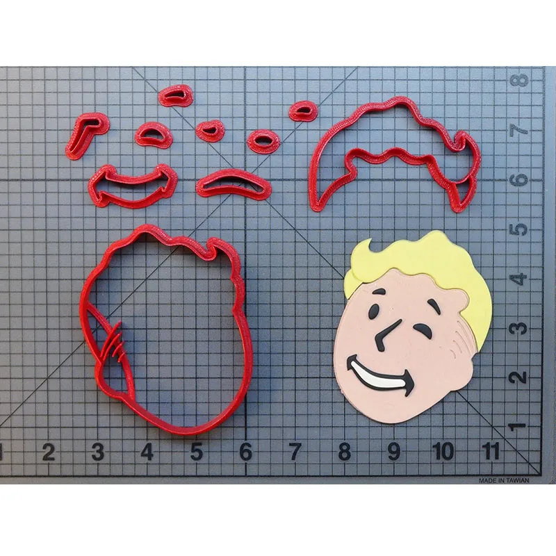 Видеоигра персонаж Fallout волт бой резак для печенья набор на заказ 3D печать