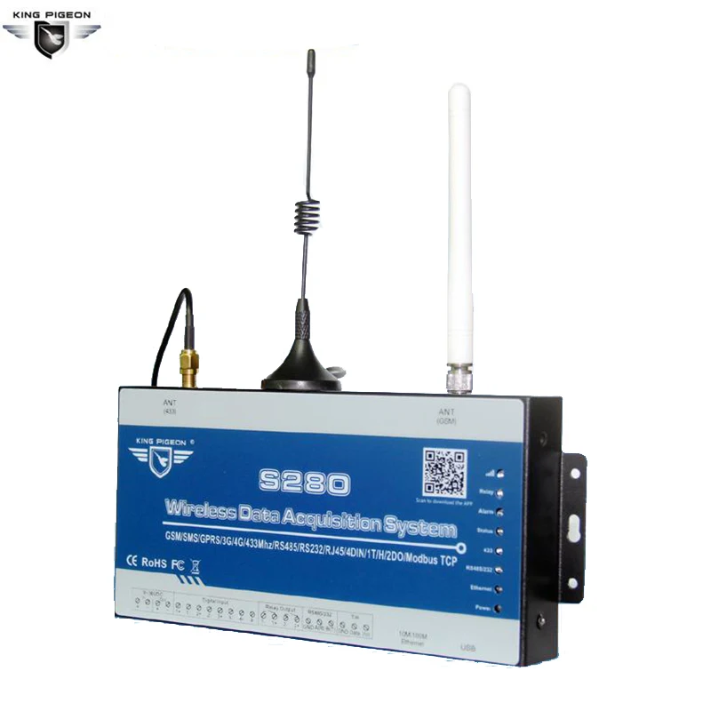 Беспроводная система сбора данных GSM SMS сигнализация GPRS дистанционный контроллер