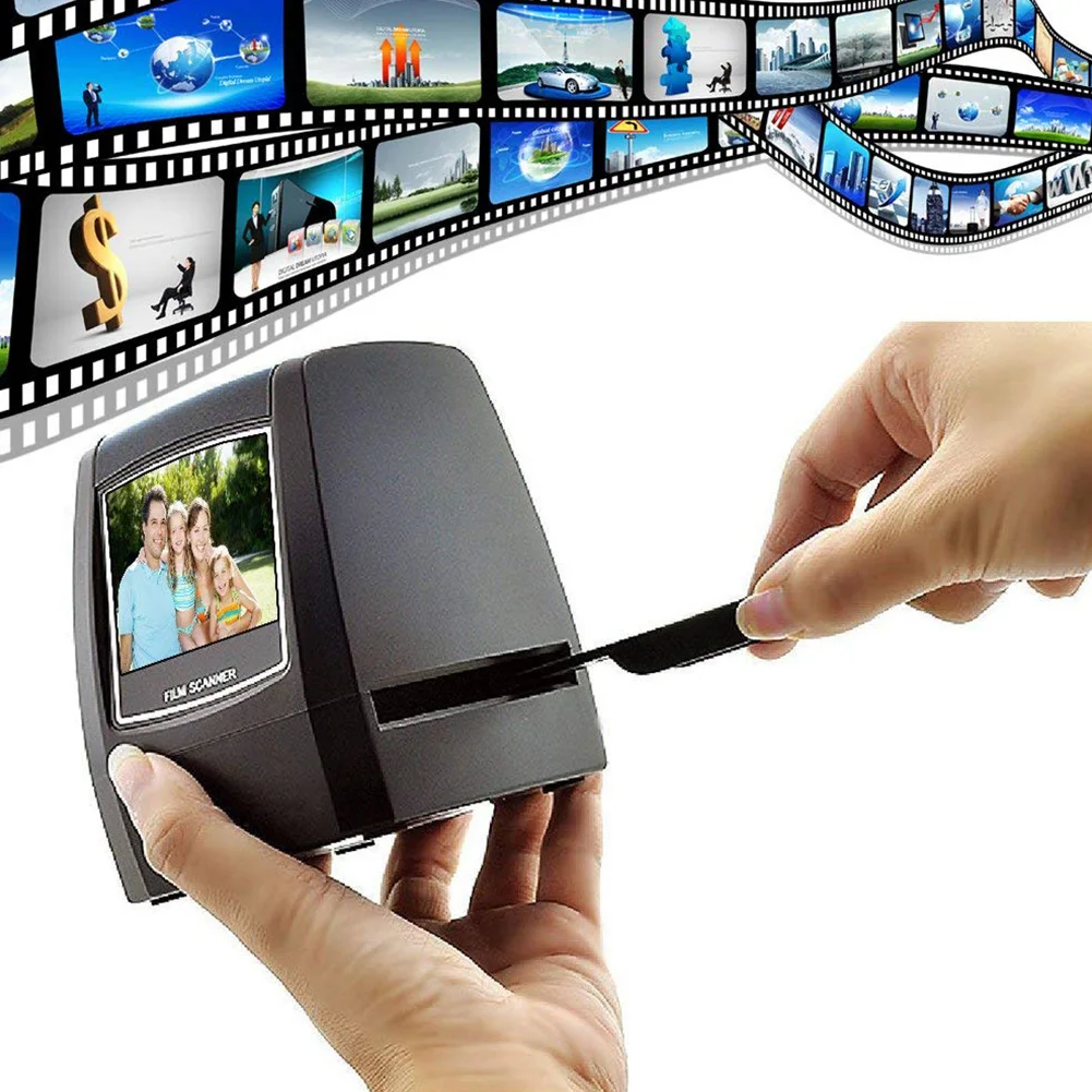 Фонарь слайд JPEG пленочный сканер быстрая Фотографическая пластина конвертер