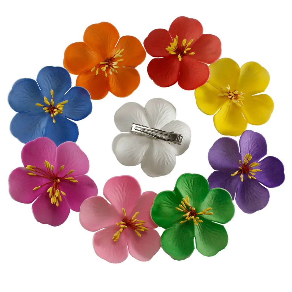 50 шт. Новая мода пена Гавайские вишни свадебные заколки для волос заколки для девочек заколки для волос аксессуары для женщин