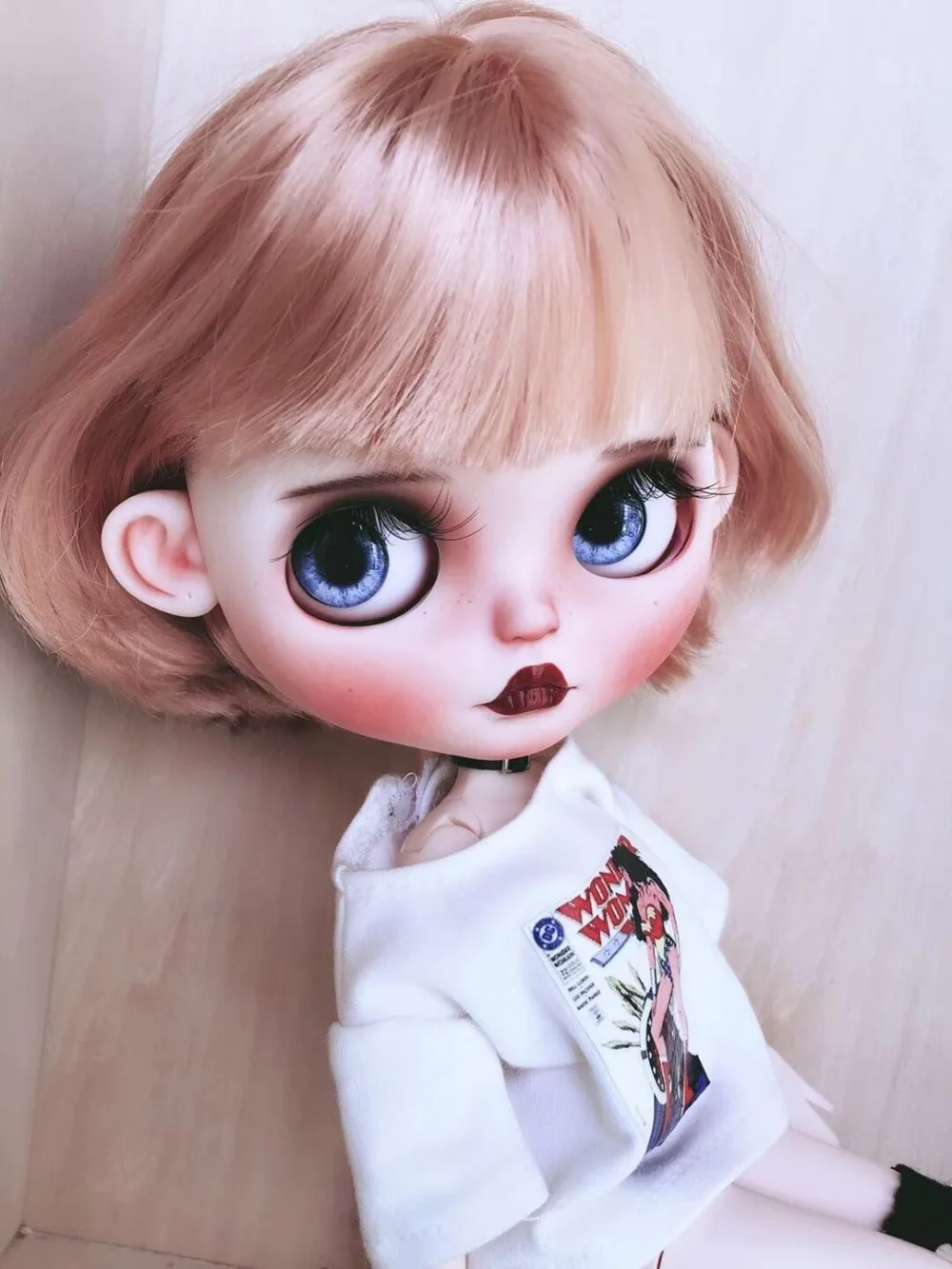 Индивидуальная кукла сделай сам телесная blyth для девочек телесного цвета милая 4