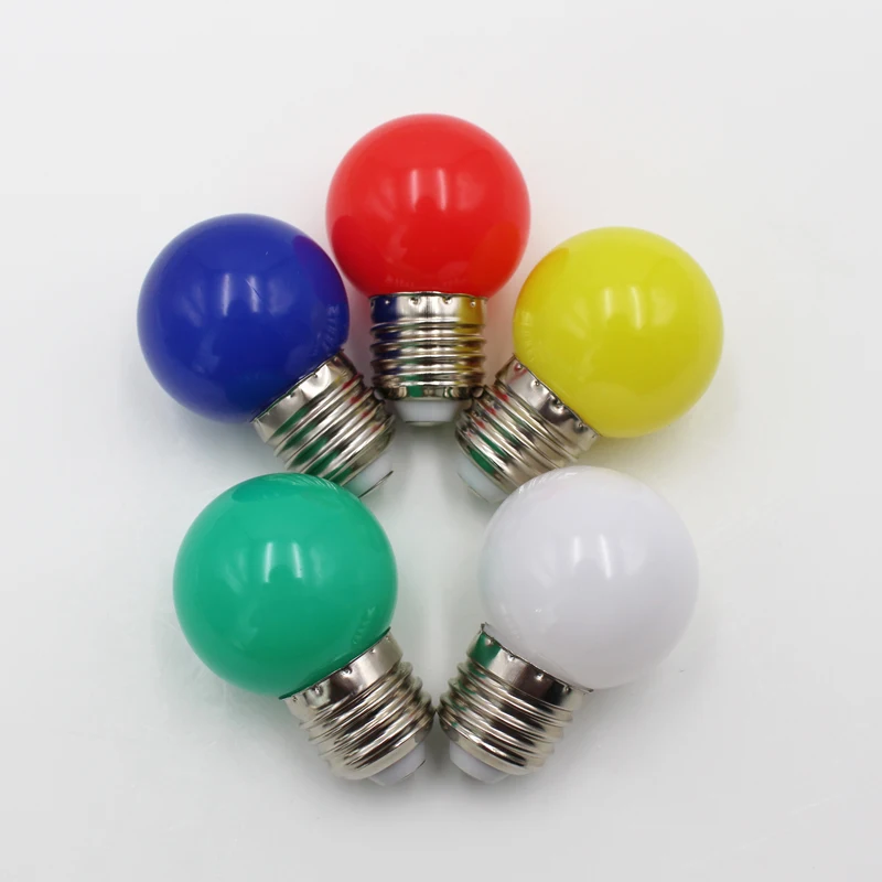Светодиодный лампы E27 Красочные Энергосберегающие белые красные синие зеленый