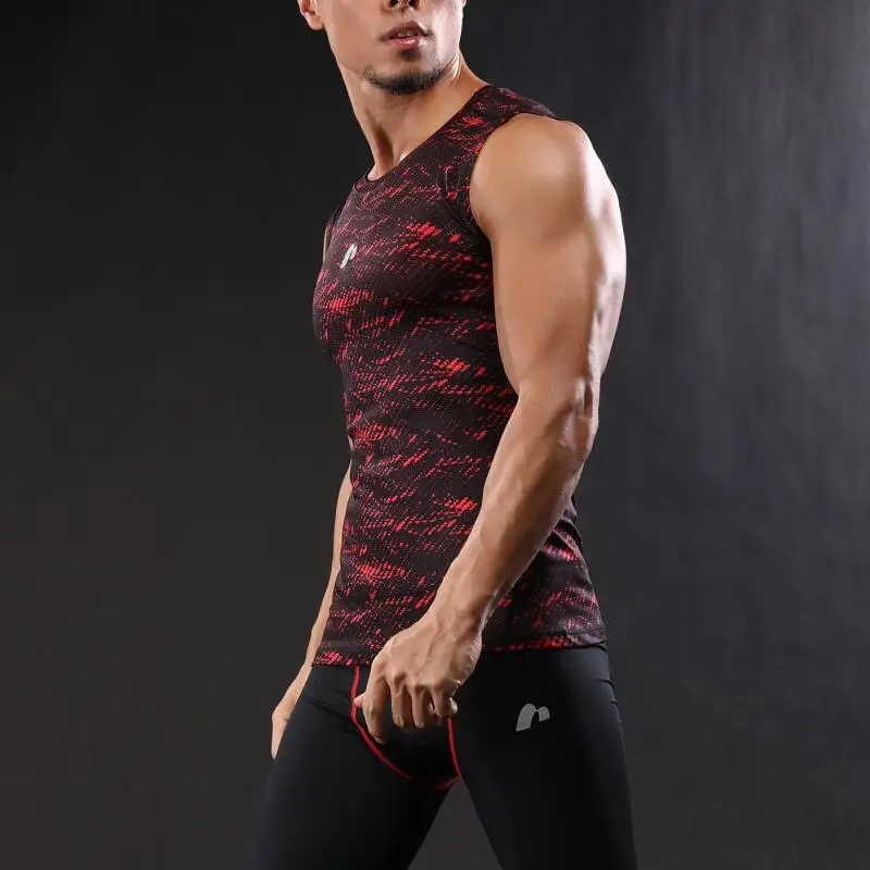 2017 летние жилеты для мужчин компрессионный жилет плотный базовый слой Мужская