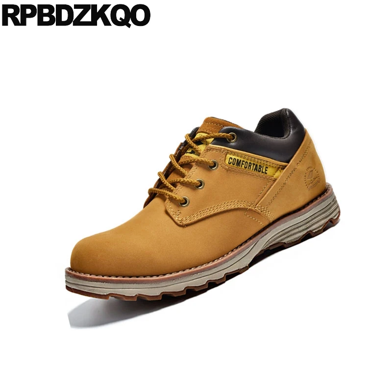 Lace Up Yellow High Quality Genuine Leather Spring Men Shoes Italy Brand Luxury Handmade Designer Runway British Style Real 2021 | Обувь