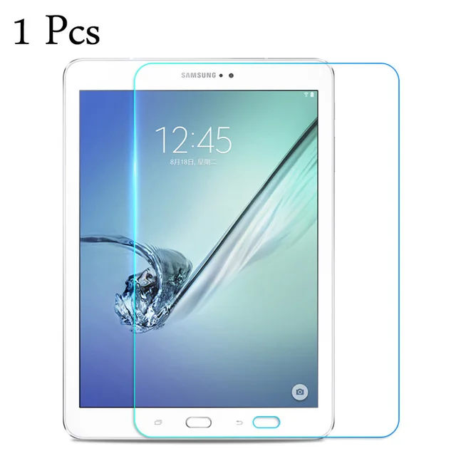 Закаленное Стекло Мембрана для Samsung Galaxy Tab S2 9,7 SM-T810 T815 T819 Сталь пленка планшет Экран защиты закаленное - Цвет: 1 PCS