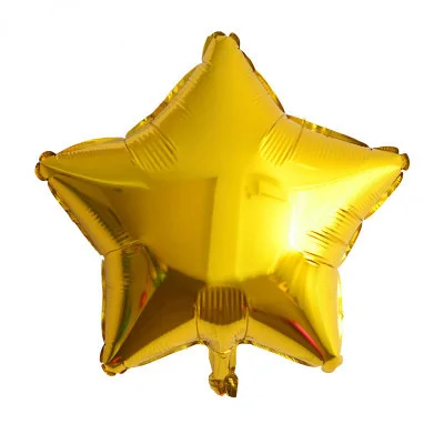 8 шт Детские душ Globos 18 дюймов Белый розовое золото Звездные гелиевые