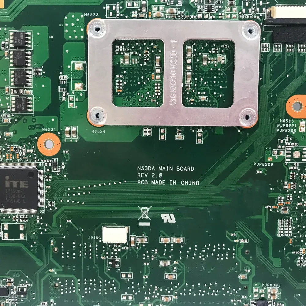 Рисунок 6 - KEFU N53DA Материнская плата ASUS