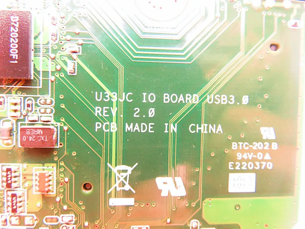 Usb аудио плата для ASUS U33JC IO lan ethernet sd card reader хорошее качество тест лучшее