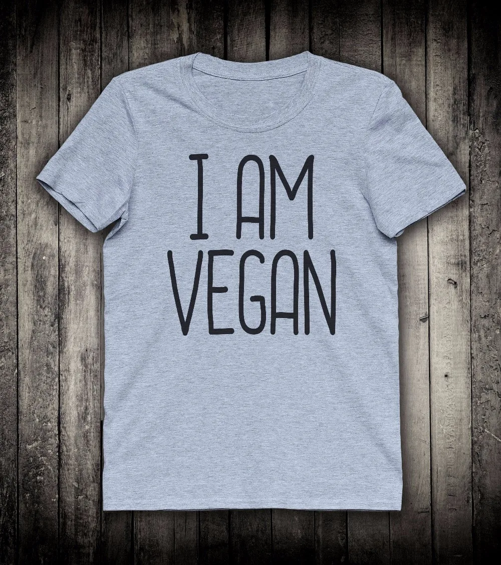 

I Am Vegan tumblr Slogan Tee animal lover Shirt vegetarian Clothing Unisex t shirt Vegan t shirt tees casual tops vegetarian tee