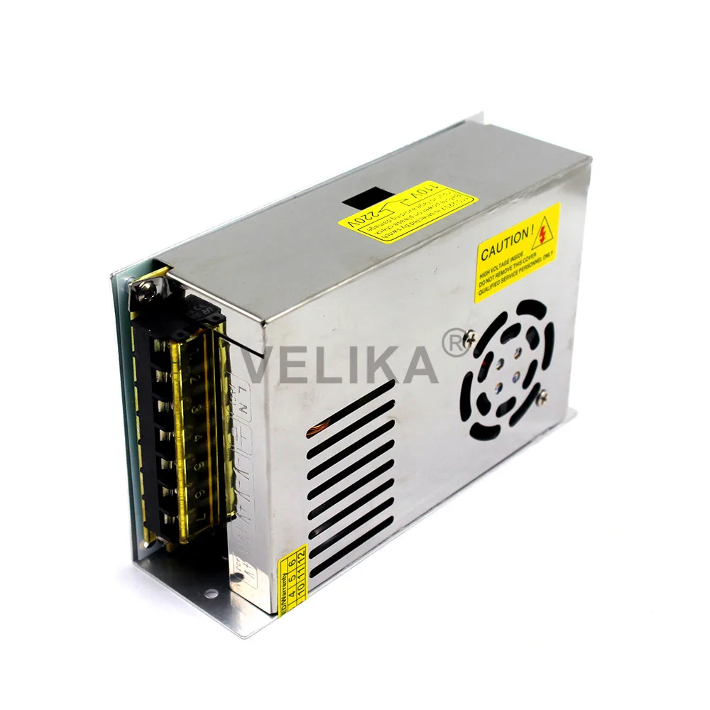 Одиночный выходной источник питания DC15V 16.7A 250W Переключатель драйвер адаптера