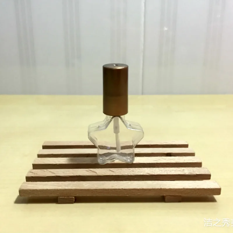 Empty 5ml Plastic Cosmetic Nail Polish Bottle Refillable oil package Bottles Star Round Shape Container Free Shipping | Красота и