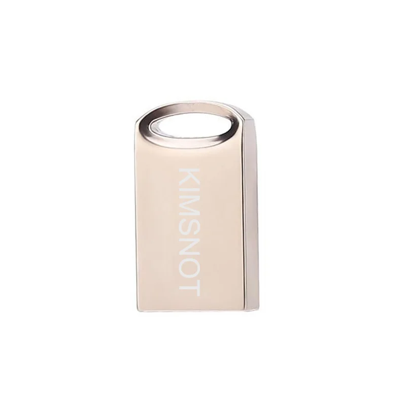 Kimsnot 64 ГБ 32 16 8 128 мини USB флэш накопитель металлический Pendrive высокоскоростной 2 0