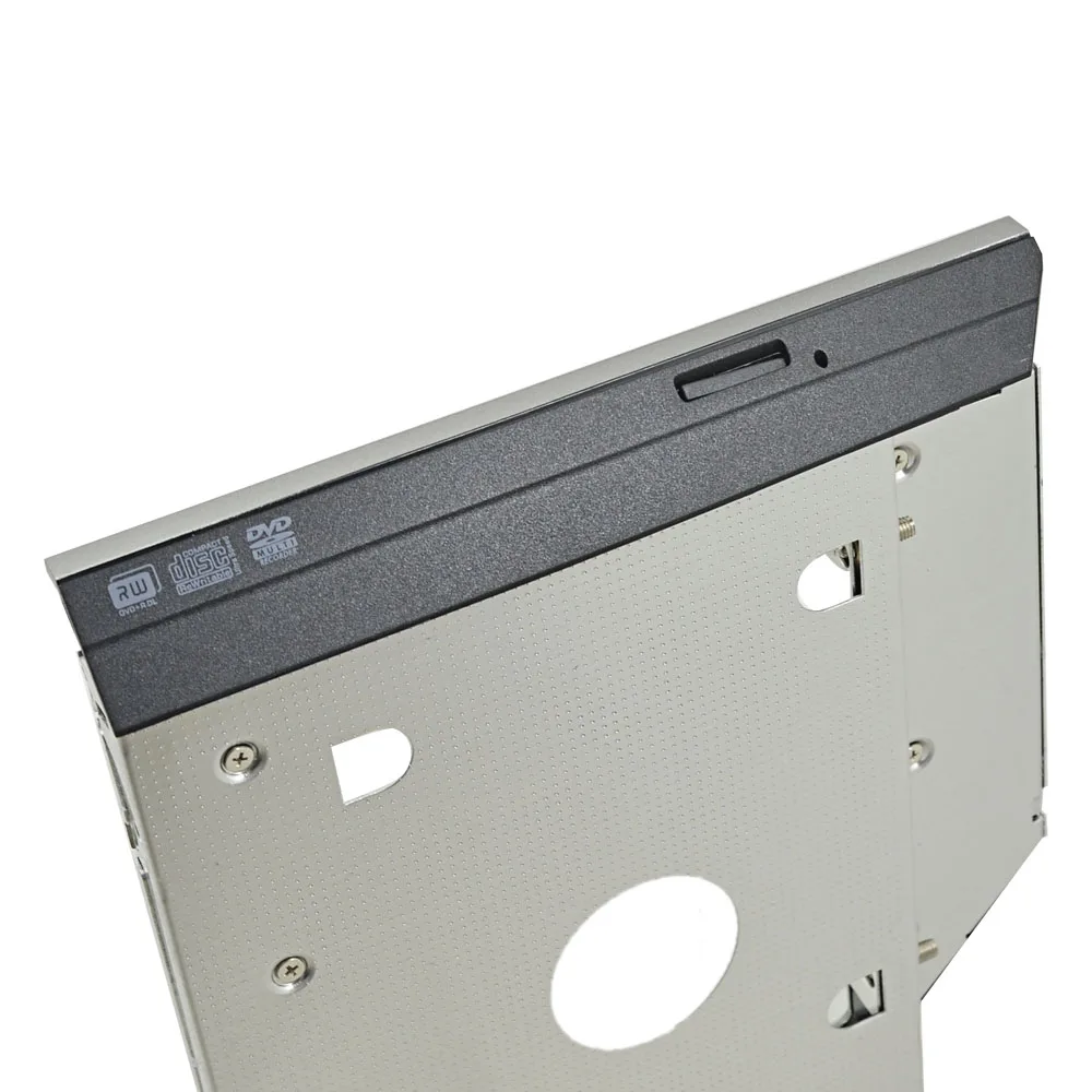 Алюминий 2nd HDD Caddy 12 7 мм SATA 3 0 двойной светодиодный чехол для SSD корпус Custopmized HP EliteBook